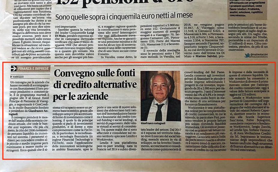 CONCREDITO organizza il convegno: Fonti di finanziamento alternative al credito bancario